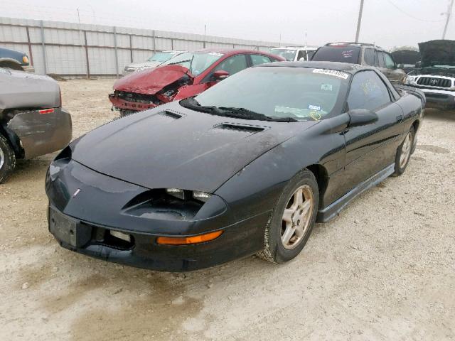 2G1FP22K0V2102509 - 1997 CHEVROLET CAMARO BAS BLACK photo 2