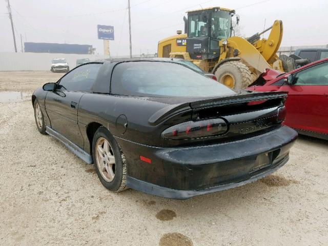 2G1FP22K0V2102509 - 1997 CHEVROLET CAMARO BAS BLACK photo 3