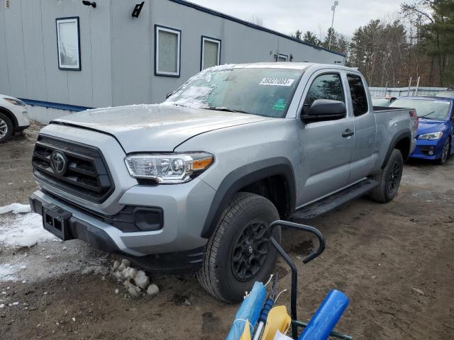 3TYSZ5AN1NT090063 - 2022 TOYOTA TACOMA ACC SILVER photo 1