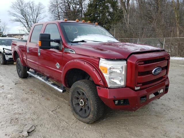 1FT8W3BT3GEB50580 - 2016 FORD F350 SUPER RED photo 4