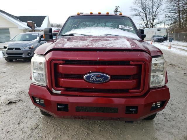 1FT8W3BT3GEB50580 - 2016 FORD F350 SUPER RED photo 5