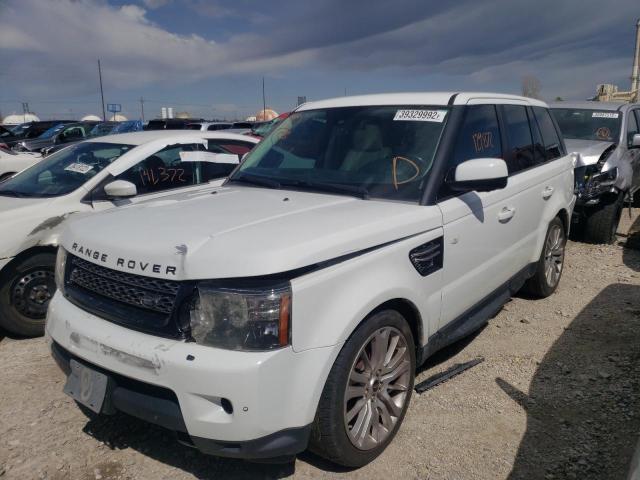 SALSK2D48CA756145 - 2012 LAND ROVER RANGE ROVE WHITE photo 2