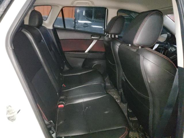 JM1BL1N38D1738878 - 2013 MAZDA SPEED 3 WHITE photo 10