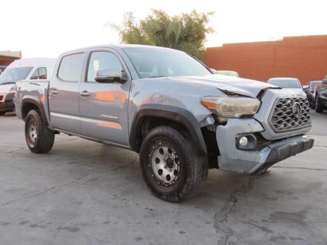 3TMCZ5AN5MM406482 - 2021 TOYOTA TACOMA DOU 灰色 照片 1