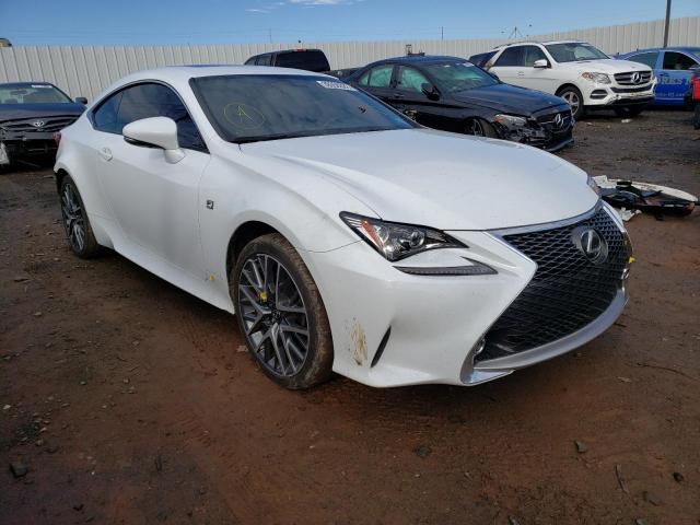 JTHSE5BC9F5001088 - 2015 LEXUS RC 350 WHITE photo 1