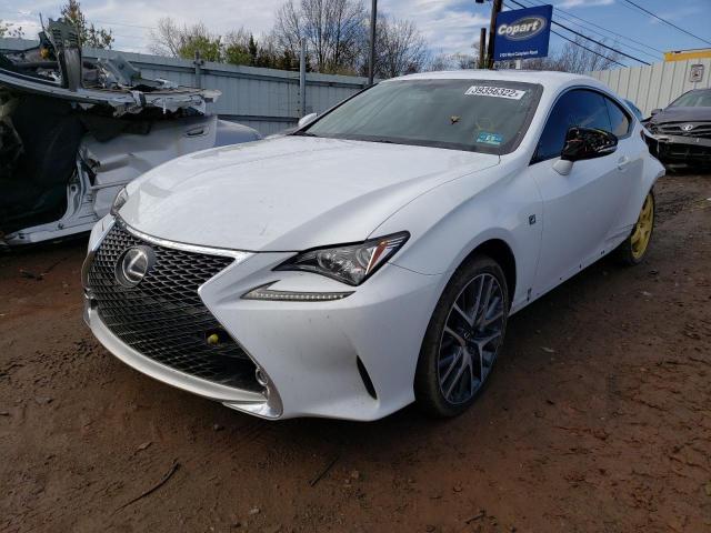 JTHSE5BC9F5001088 - 2015 LEXUS RC 350 WHITE photo 2