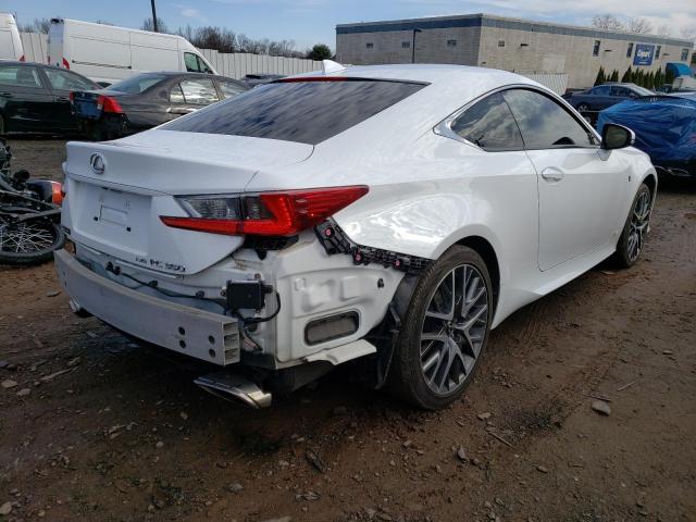 JTHSE5BC9F5001088 - 2015 LEXUS RC 350 WHITE photo 4