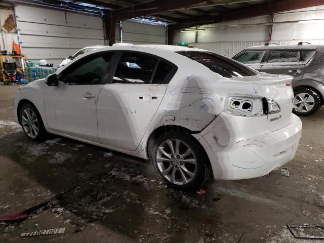 JM1BL1S53A1304322 - 2010 MAZDA 3 WHITE photo 2