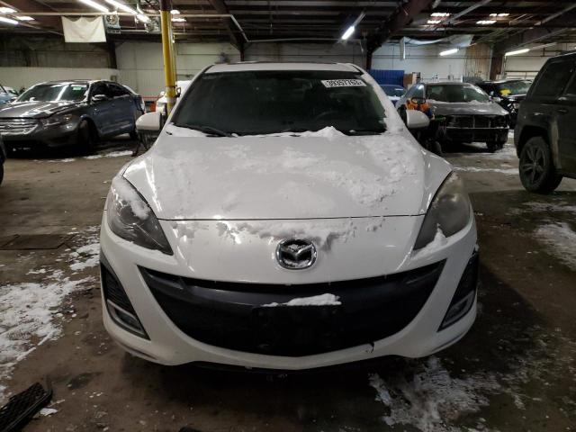 JM1BL1S53A1304322 - 2010 MAZDA 3 WHITE photo 5