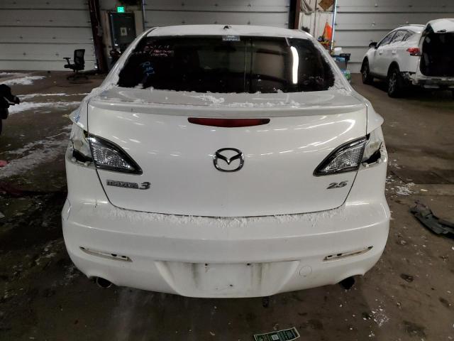 JM1BL1S53A1304322 - 2010 MAZDA 3 WHITE photo 6