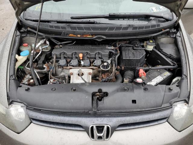 2HGFG12866H557516 - 2006 HONDA CIVIC EX ნაცრისფერი ფოტო 11