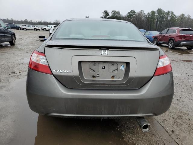 2HGFG12866H557516 - 2006 HONDA CIVIC EX ნაცრისფერი ფოტო 6