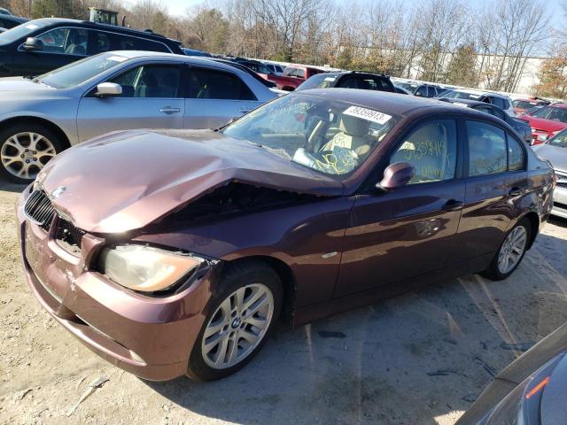 WBAVC53537FZ71080 - 2007 BMW 328 I SULE BURGUNDY photo 1