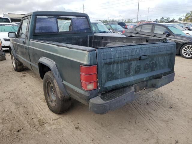 1J7FT26S8NL195922 - 1992 JEEP COMANCHE GREEN photo 2