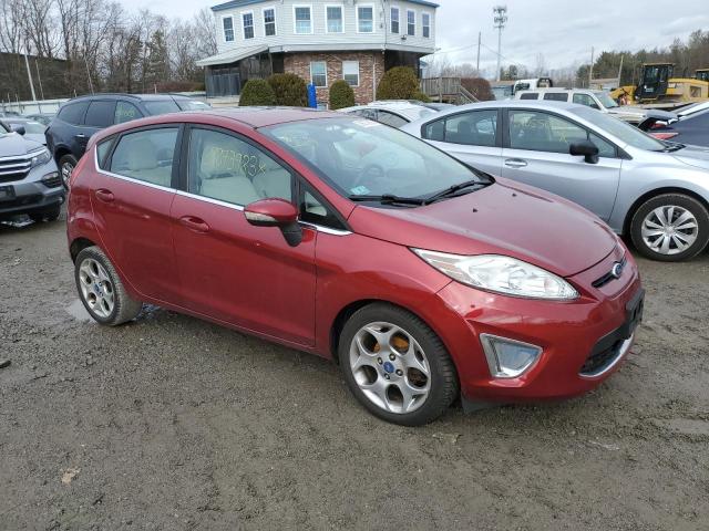 3FADP4FJXDM202308 - 2013 FORD FIESTA RED photo 4