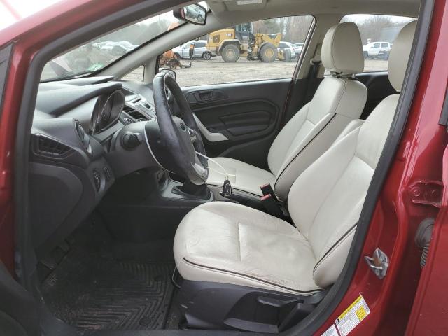 3FADP4FJXDM202308 - 2013 FORD FIESTA RED photo 7