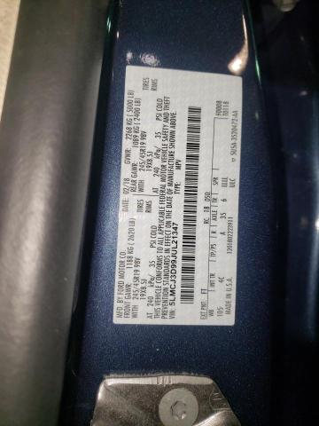 5LMCJ3D99JUL21347 - 2018 LINCOLN MKC RESERV Mavi fotoğraf 13