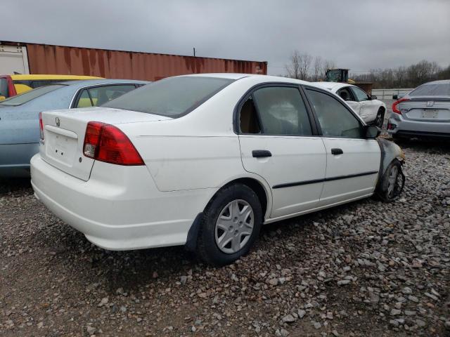 2HGES16345H608776 - 2005 HONDA CIVIC DX V 白色 照片 3