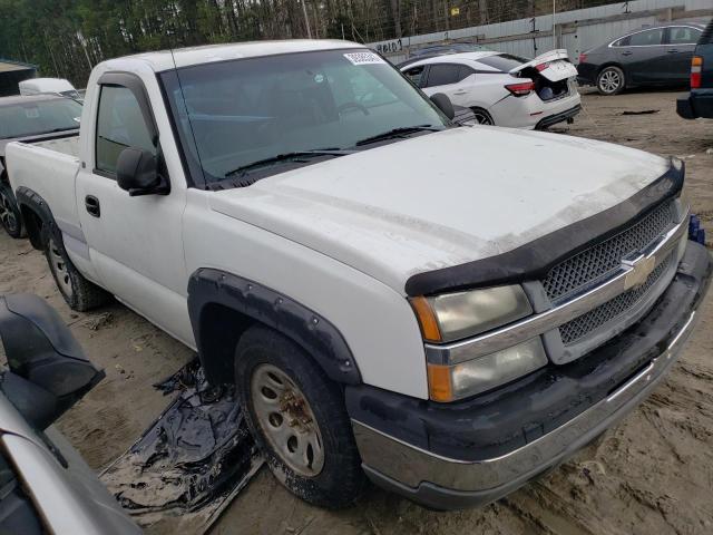 1GCEC14X95Z234182 - 2005 CHEVROLET SILVERADO WHITE photo 4