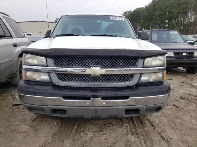 1GCEC14X95Z234182 - 2005 CHEVROLET SILVERADO WHITE photo 5