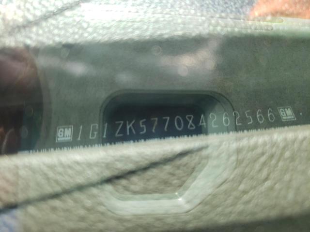 1G1ZK577084262566 - 2008 CHEVROLET MALIBU LTZ 蓝色 照片 10