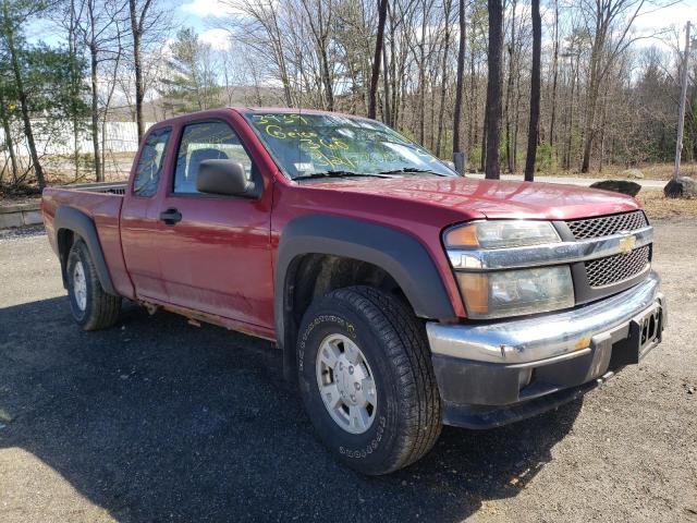 1GCDS196X58153471 - 2005 CHEVROLET COLORADO BURGUNDY photo 1