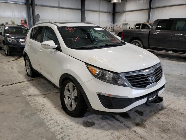 KNDPB3A25C7268094 - 2012 KIA SPORTAGE B WHITE photo 1