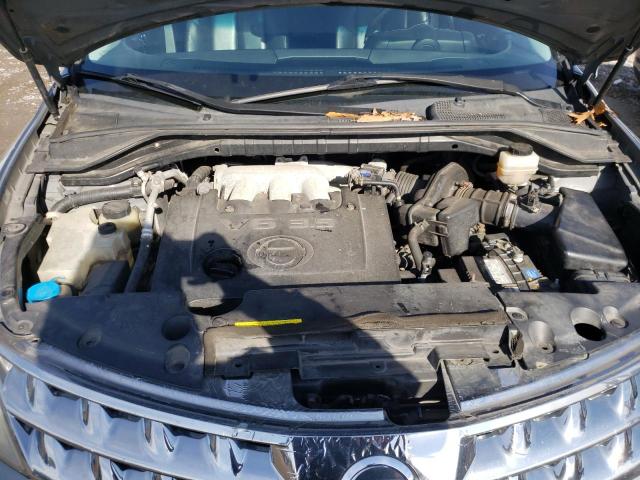 JN8AZ08T06W410591 - 2006 NISSAN MURANO SL CHARCOAL photo 11