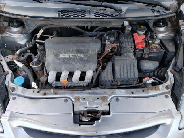 JHMGD37677S067948 - 2007 HONDA FIT 银色 照片 11