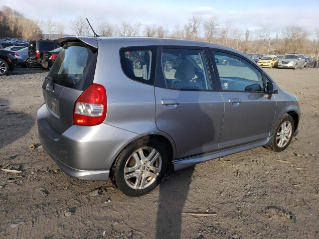 JHMGD37677S067948 - 2007 HONDA FIT 银色 照片 3