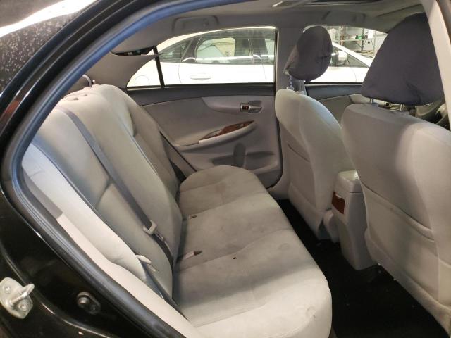 2T1BU4EE7AC350550 - 2010 TOYOTA COROLLA BA BLACK photo 10