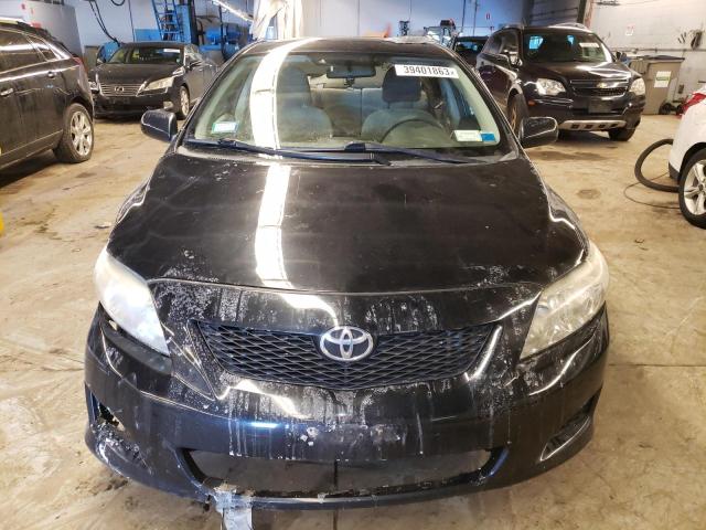 2T1BU4EE7AC350550 - 2010 TOYOTA COROLLA BA BLACK photo 5