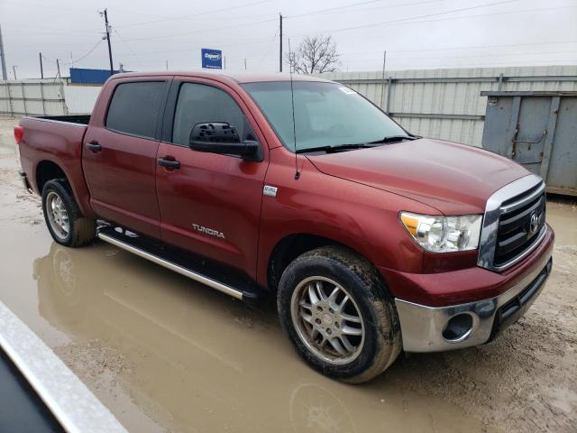 5TFEM5F11AX010004 - 2010 TOYOTA TUNDRA CRE RED photo 4