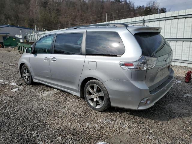 5TDXK3DC4BS056084 - 2011 TOYOTA SIENNA SPO SILVER photo 2