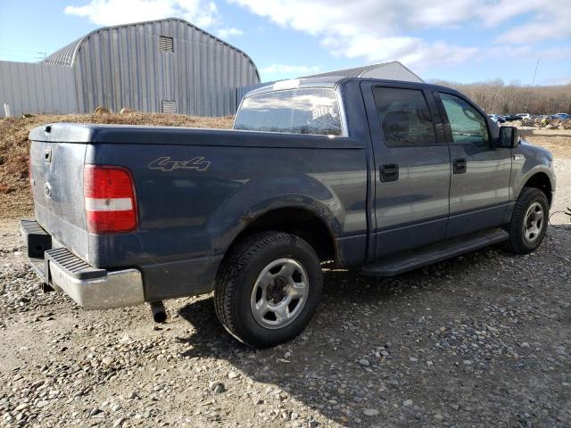 1FTPW14534KC44809 - 2004 FORD F150 SUPER BLUE photo 3