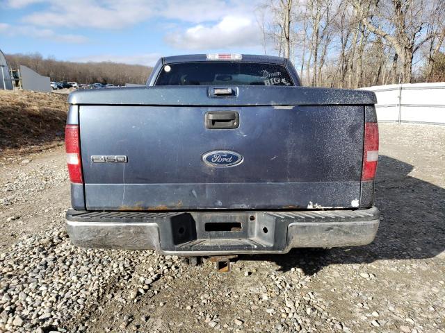 1FTPW14534KC44809 - 2004 FORD F150 SUPER BLUE photo 6