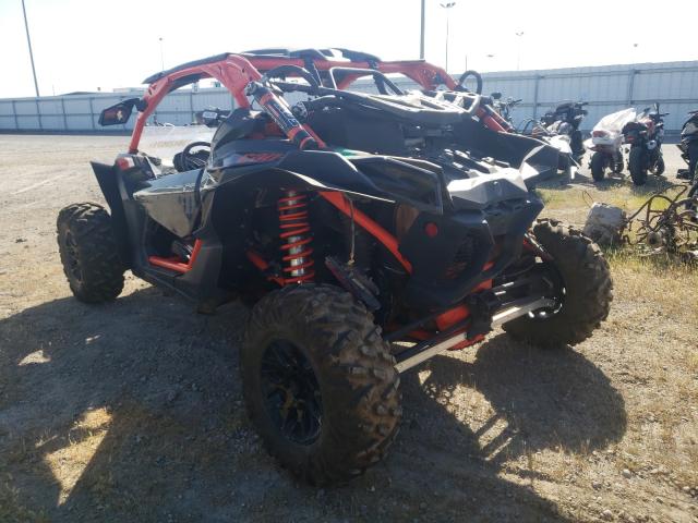 3JBVXAW23JK000877 - 2018 CAN-AM MAVERICK X ORANGE photo 3