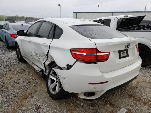 5UXFG2C55DL785580 - 2013 BMW X6 XDRIVE3 WHITE photo 3