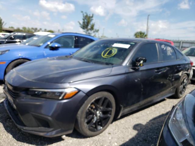 2HGFE2F56NH510710 - 2022 HONDA CIVIC SPOR Grau Foto 1