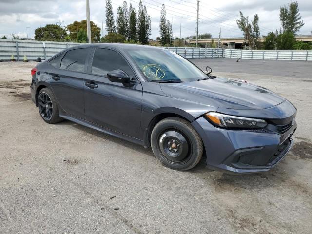 2HGFE2F56NH510710 - 2022 HONDA CIVIC SPOR Grau Foto 4