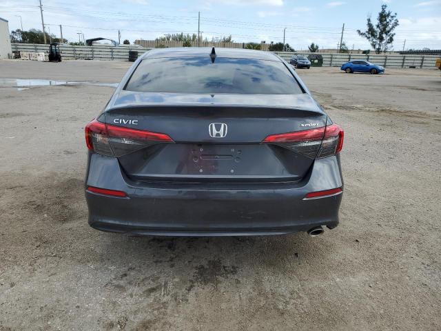2HGFE2F56NH510710 - 2022 HONDA CIVIC SPOR Grau Foto 6
