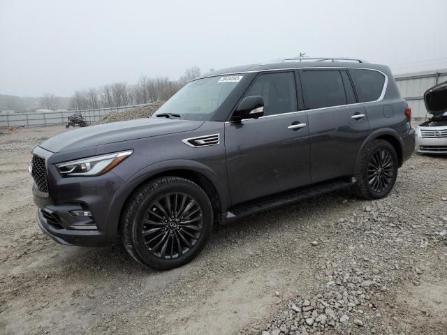 JN8AZ2AF2N9742447 - 2022 INFINITI QX80 LUXE GRAY photo 1