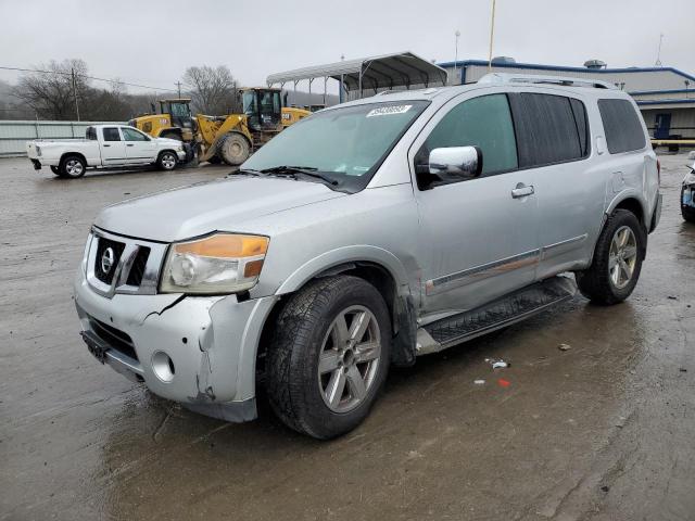 5N1AA0NE2BN603488 - 2011 NISSAN ARMADA PLA GRAY photo 1