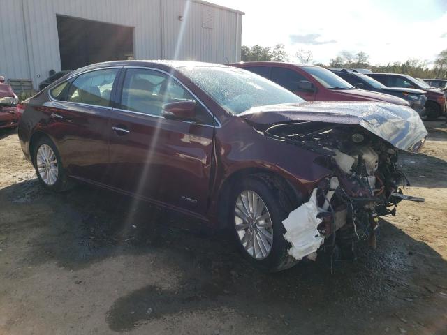 4T1BD1EB8FU048050 - 2015 TOYOTA AVALON HYB MAROON photo 4