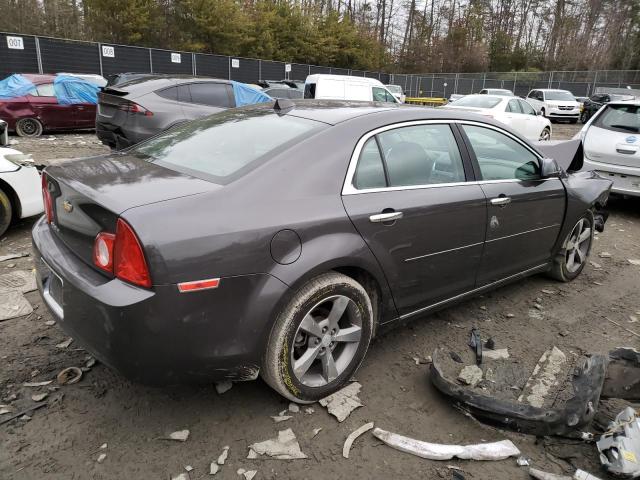 1G1ZC5E08CF278840 - 2012 CHEVROLET MALIBU 1LT ნაცრისფერი ფოტო 3