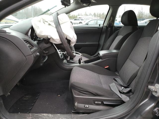1G1ZC5E08CF278840 - 2012 CHEVROLET MALIBU 1LT ნაცრისფერი ფოტო 7