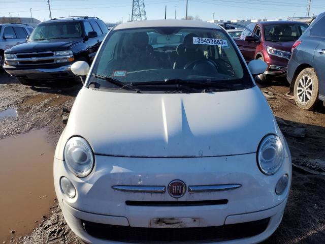 3C3CFFAR4CT277631 - 2012 FIAT 500 WHITE photo 5