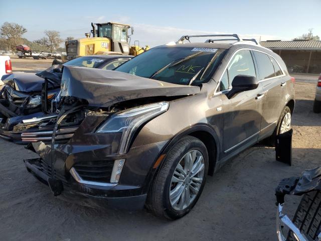 1GYKNFRS7KZ140993 - 2019 CADILLAC XT5 PREMIU GRAY photo 2