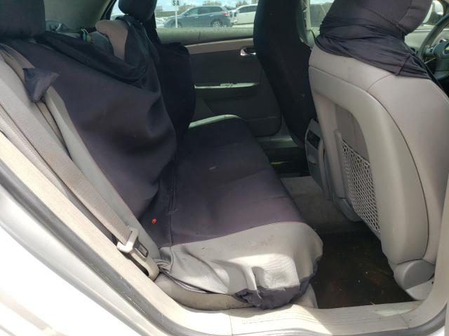 1G1ZC5E13BF348932 - 2011 CHEVROLET MALIBU 1LT 银色 照片 6