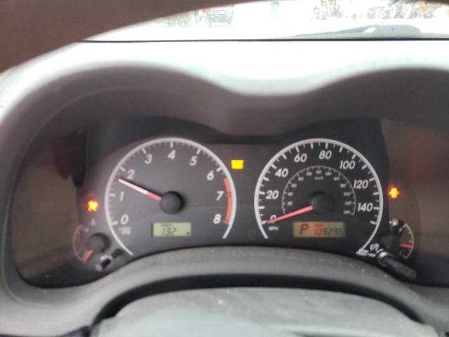 2T1BU4EE0AC410202 - 2010 TOYOTA COROLLA BA WHITE photo 9